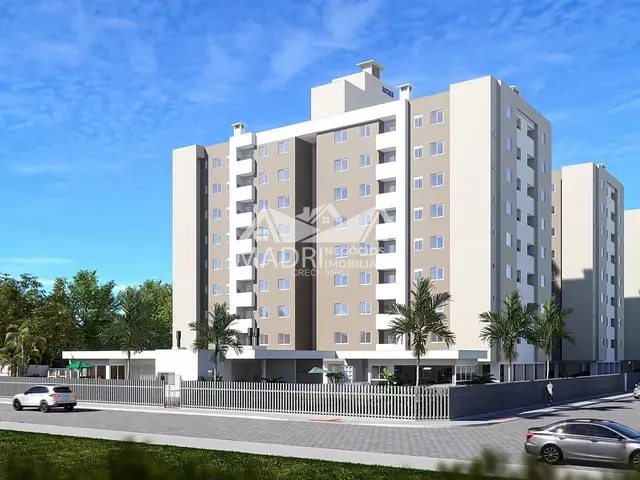 Apartamento 2 quartos e 1 banheiro, à venda, no bairro Rio Caveiras em Biguaçu