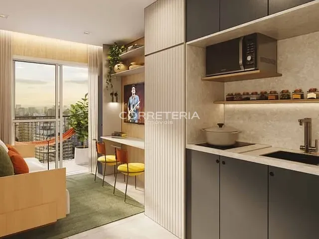 Apartamento 1 quarto e 1 banheiro, à venda, no bairro Pinheiros em São Paulo