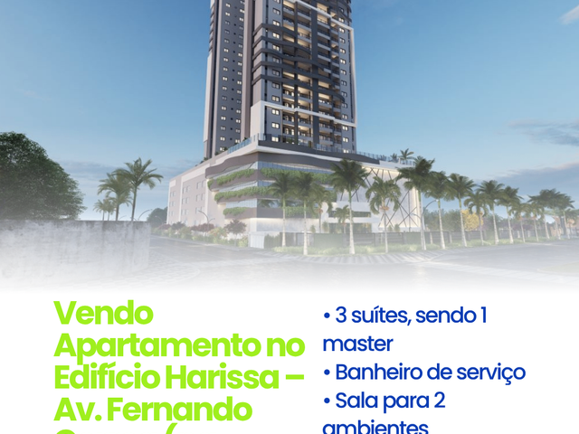 Apartamento com 165m² 3 quartos e 4 banheiros, à venda, no bairro Jardim das Américas em Cuiabá
