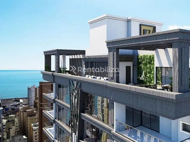 Apartamento 3 quartos e 1 banheiro, à venda, no bairro Meia Praia em Itapema