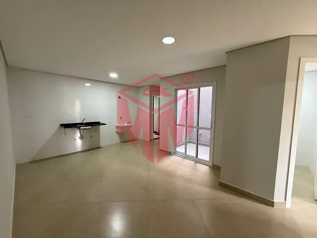 Apartamento 2 quartos e 1 banheiro, à venda, no bairro Vila Linda em Santo André