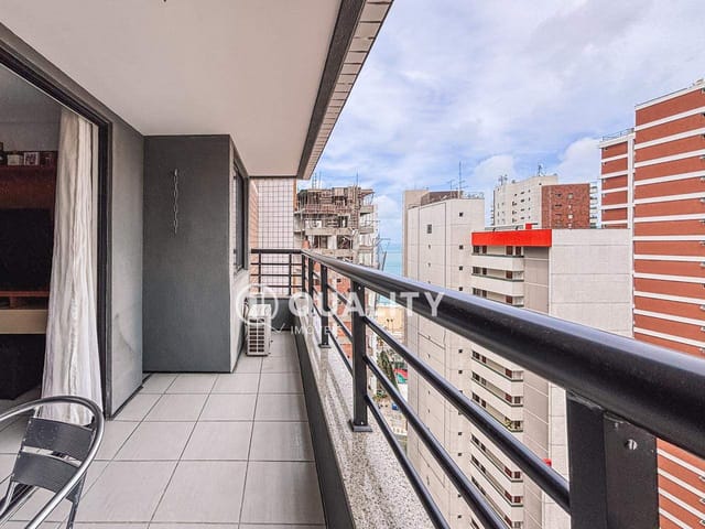 Apartamento 1 quarto e 1 banheiro, à venda, no bairro Meireles em Fortaleza