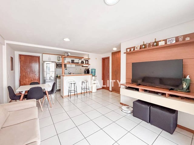 Apartamento 1 quarto e 1 banheiro, à venda, no bairro Meireles em Fortaleza