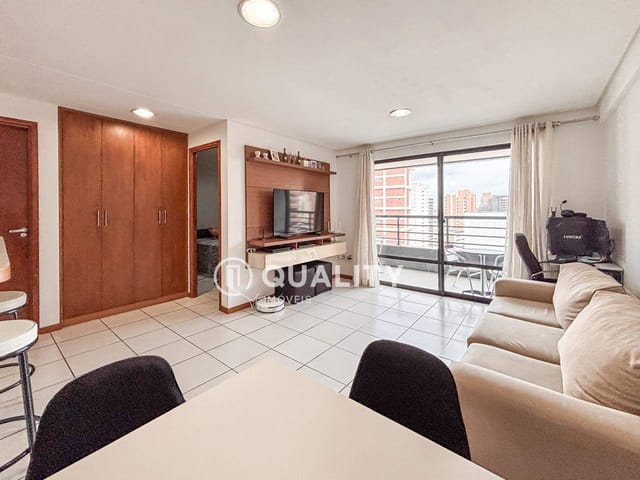 Apartamento 1 quarto e 1 banheiro, à venda, no bairro Meireles em Fortaleza