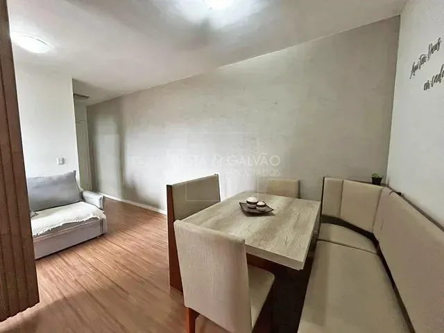 Apartamento com 50m² 2 quartos e 1 banheiro, à venda, no bairro Emiliano Perneta em Pinhais