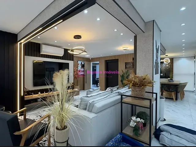 Apartamento com 133m² 3 quartos e 3 banheiros, à venda, no bairro Jardim em Santo André