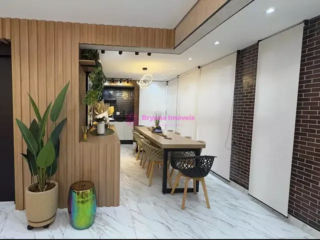 Apartamento com 133m² 3 quartos e 3 banheiros, à venda, no bairro Jardim em Santo André