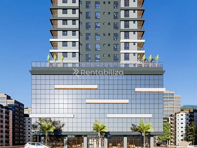 Apartamento 3 quartos e 1 banheiro, à venda, no bairro Meia Praia em Itapema