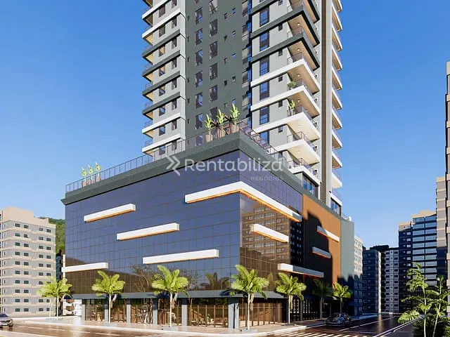 Apartamento 3 quartos e 1 banheiro, à venda, no bairro Meia Praia em Itapema