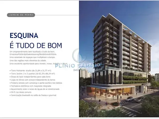 Apartamento com 85m² 3 quartos e 2 banheiros, à venda, no bairro Jardim Camburi em Vitória