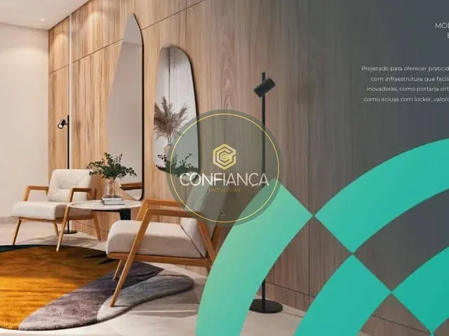 Apartamento com 52m² 2 quartos e 1 banheiro, à venda, no bairro Ipiranga em Belo Horizonte