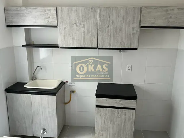 Apartamento 2 quartos e 1 banheiro, à venda, no bairro Parque Santa Rosa em Suzano