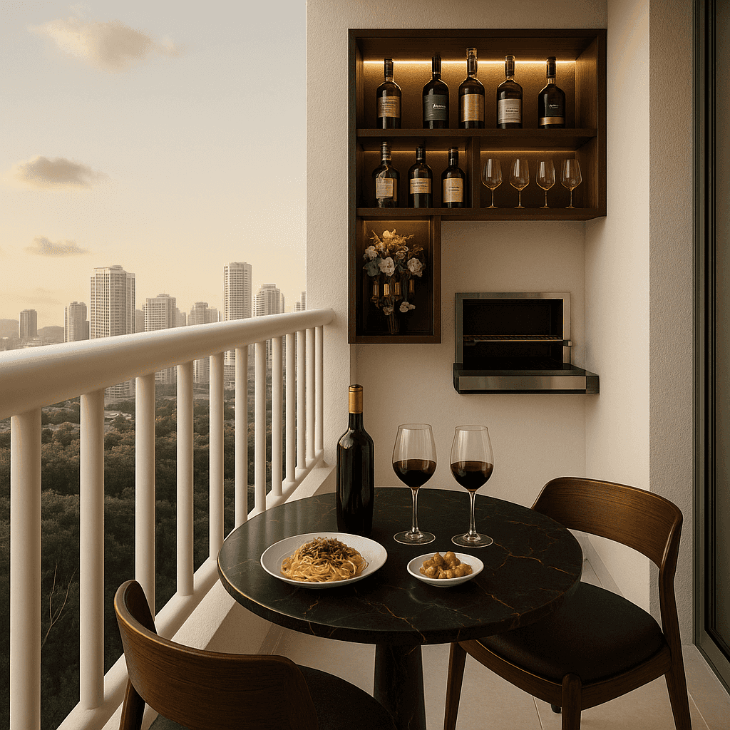 Perspectiva do Apartamento - Apartamento à venda, próximo à Universidade Estadual de Londrina (UEL) , Londrina - PR | Taive