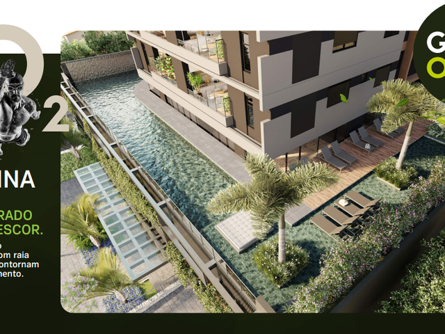 Apartamento 1 quarto e 2 banheiros, à venda, no bairro Serrinha em Goiânia