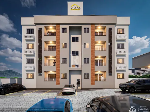 Apartamento 2 quartos e 2 banheiros, à venda, no bairro Areias em Tijucas