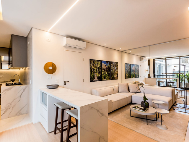 Apartamento 2 quartos e 2 banheiros, à venda, no bairro Bigorrilho em Curitiba