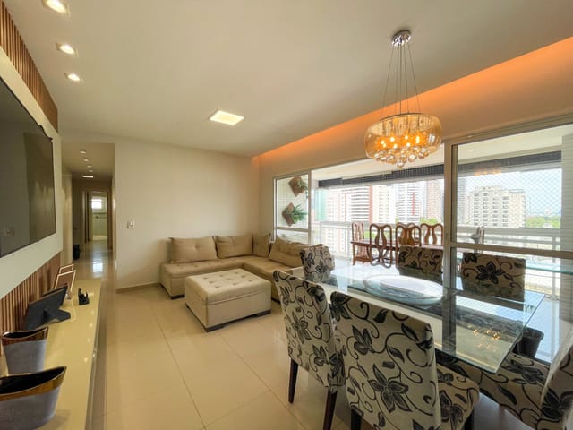 Foto do Apartamento - Ed. Autêntico Batista Campos - Apartamento com 3 suítes à venda, 131 m² por R$ 1.200.000 | Marlene Felippe Gestão Imobiliária