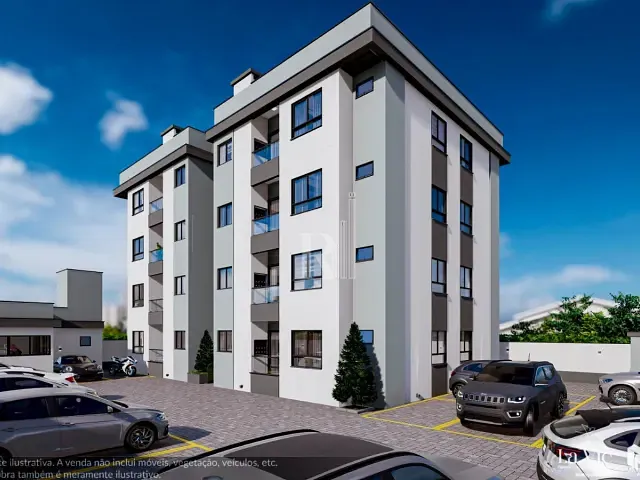 Apartamento 2 quartos e 2 banheiros, à venda, no bairro Centro em Tijucas