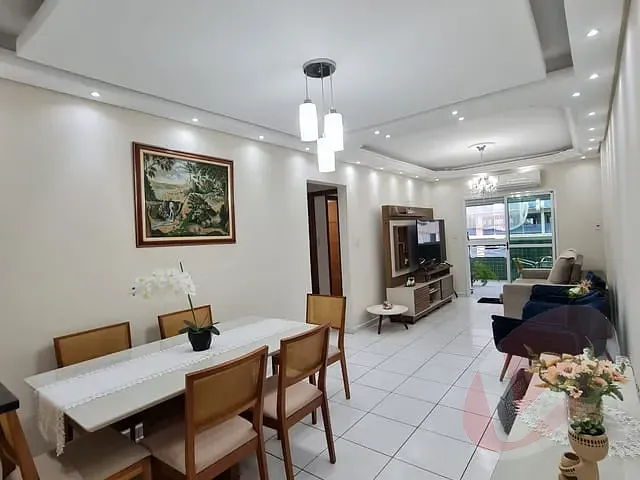Apartamento com 141m² 2 quartos e 1 banheiro, à venda, no bairro Canto do Forte em Praia Grande