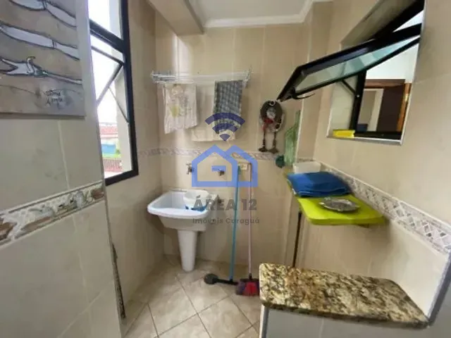 Apartamento com 65m² 2 quartos e 1 banheiro, à venda, no bairro Vila Atlântica em Caraguatatuba