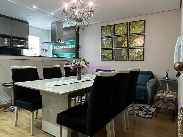 Apartamento com 88m² 3 quartos e 2 banheiros, à venda, no bairro Vila Pires em Santo André