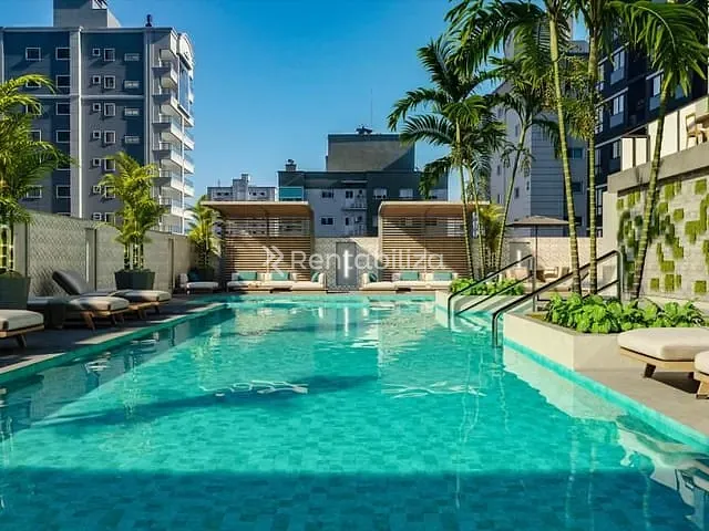 Apartamento com 281m² 4 quartos e 5 banheiros, à venda, no bairro Meia Praia em Itapema