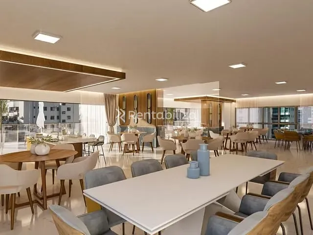 Apartamento com 281m² 4 quartos e 5 banheiros, à venda, no bairro Meia Praia em Itapema