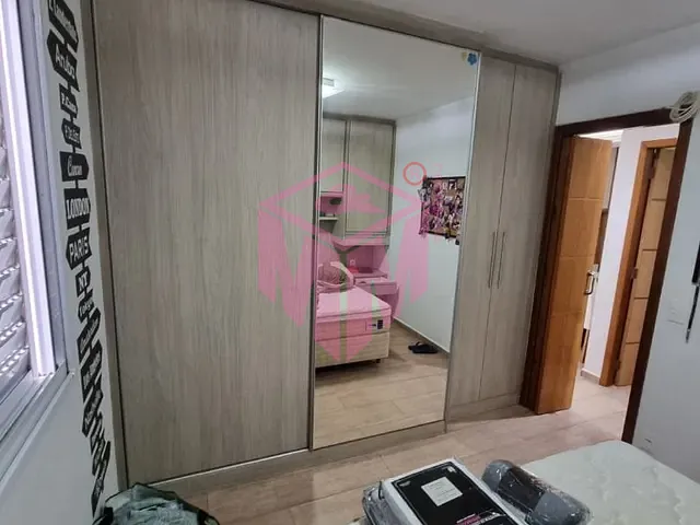 Apartamento com 55m² 2 quartos e 1 banheiro, à venda, no bairro Jardim Colonial em São Bernardo do Campo
