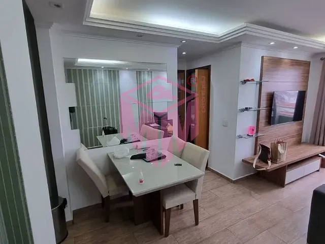 Apartamento com 55m² 2 quartos e 1 banheiro, à venda, no bairro Jardim Colonial em São Bernardo do Campo