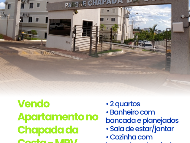 Apartamento com 40m² 2 quartos e 1 banheiro, à venda, no bairro Jardim Ubirajara em Cuiabá