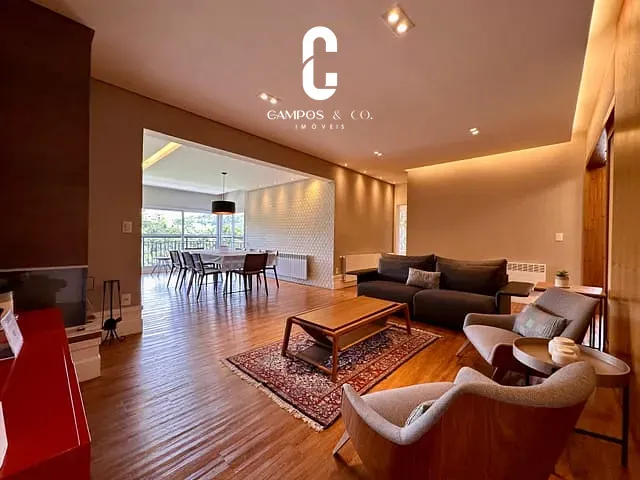 Apartamento 4 quartos e 4 banheiros, à venda, no bairro Jardim Belvedere em Campos do Jordão