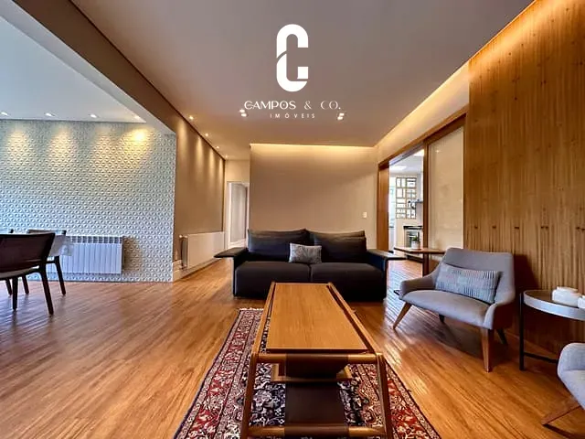 Apartamento 4 quartos e 4 banheiros, à venda, no bairro Jardim Belvedere em Campos do Jordão
