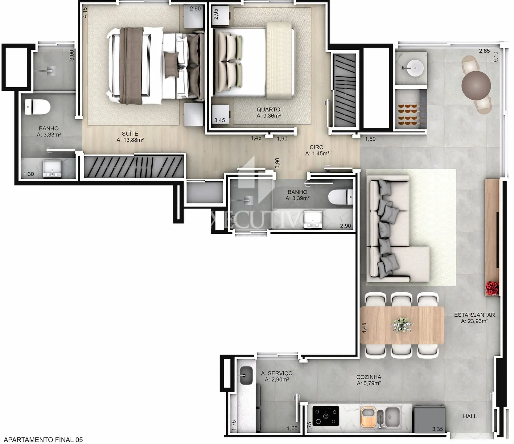 Apartamento, 2 quartos, 73 m² - Foto 15