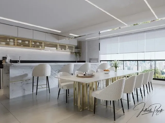 Apartamento com 290m² 3 quartos e 5 banheiros, à venda, no bairro Gleba Palhano em Londrina