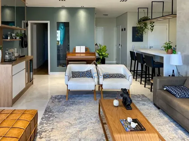 Apartamento com 160m² 3 quartos e 4 banheiros, à venda, no bairro Jardim Ana Maria em Jundiaí