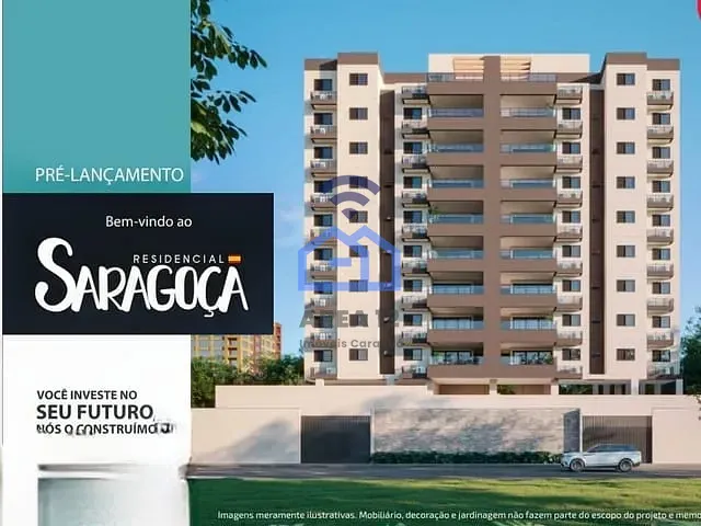 Apartamento 4 quartos e 3 banheiros, à venda, no bairro Sumaré em Caraguatatuba