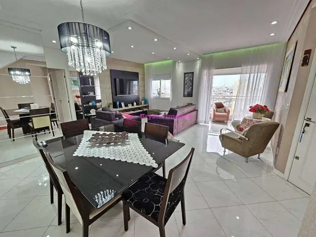 Apartamento com 270m² 4 quartos e 6 banheiros, à venda, no bairro Santa Paula em São Caetano do Sul