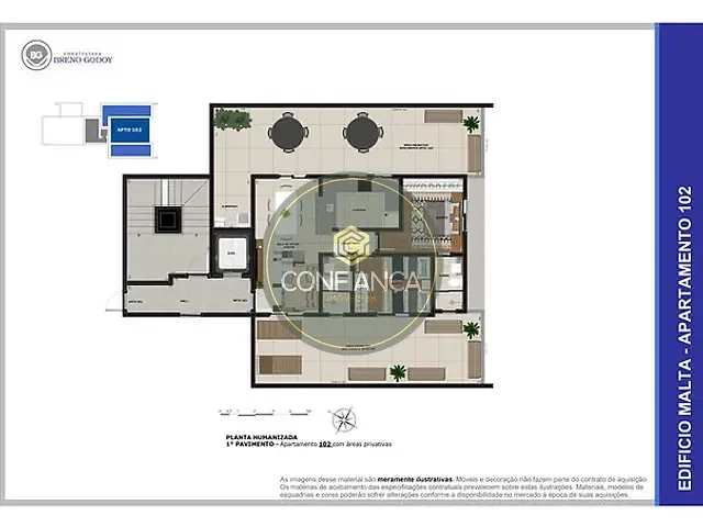 Apartamento 2 quartos e 2 banheiros, à venda, no bairro Ana Lúcia em Sabará