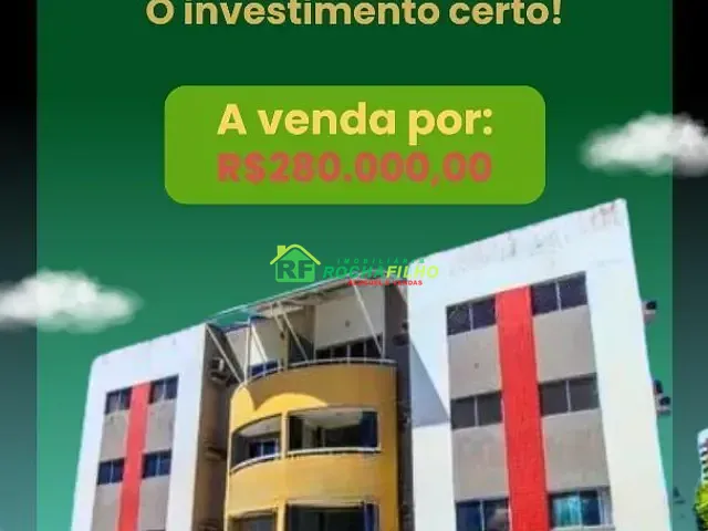 Apartamento com 75m² 3 quartos e 3 banheiros, à venda, no bairro Horto em Teresina