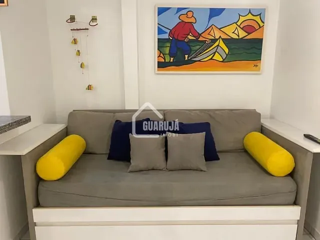 Apartamento 1 quarto e 1 banheiro, à venda, no bairro Enseada em Guarujá