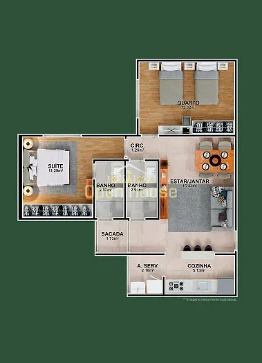 Apartamento, 3 quartos, 80 m² - Foto 8