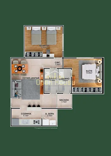 Apartamento, 3 quartos, 80 m² - Foto 11