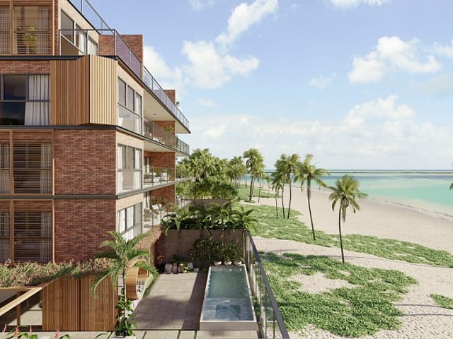 Apartamento com 113m² 3 quartos e 1 banheiro, à venda, no bairro Camboinha em Cabedelo