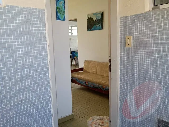 Apartamento com 60m² 1 quarto e 1 banheiro, à venda, no bairro Caiçara em Praia Grande