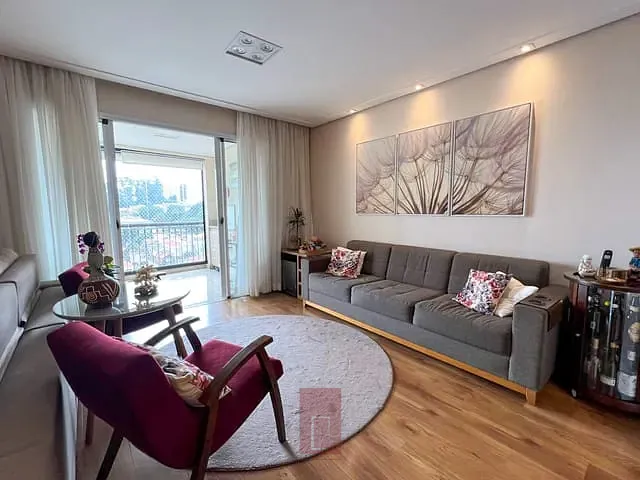 Apartamento com 127m² 3 quartos e 4 banheiros, à venda, no bairro Santa Teresinha em São Paulo