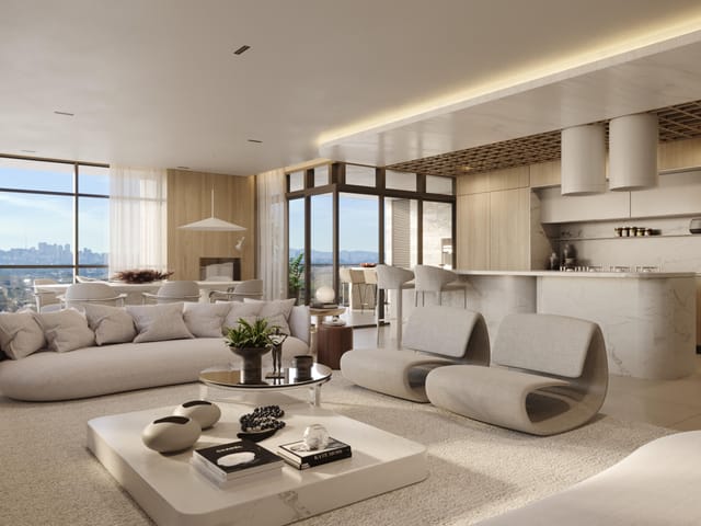 Apartamento 3 quartos e 5 banheiros, à venda, no bairro Batel em Curitiba