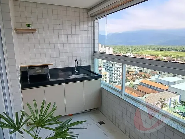 Apartamento 2 quartos e 1 banheiro, à venda, no bairro Caiçara em Praia Grande