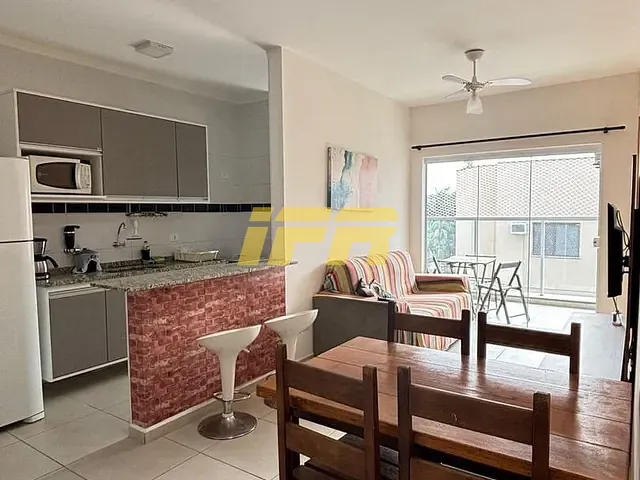 Apartamento 2 quartos e 2 banheiros, à venda, no bairro Itaguá em Ubatuba