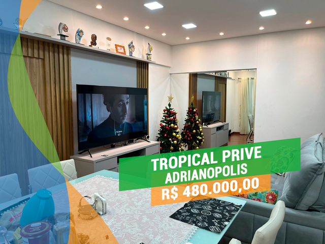 Foto do Apartamento - Tropical Prive - 3Qts s/1 suíte - modulados e climatizado -Adrianópolis | Apartamentos Manaus Imobiliária
