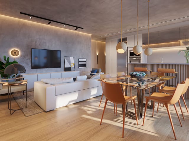 Apartamento 2 quartos e 1 banheiro, à venda, no bairro Cabral em Curitiba